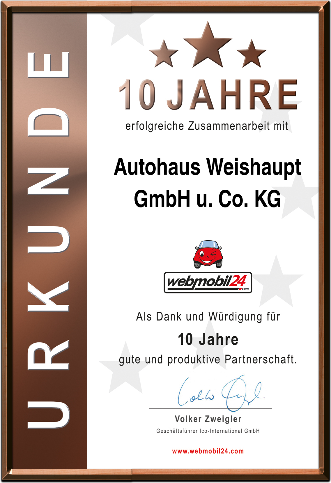 Autohaus Weishaupt
GmbH u. Co. KG