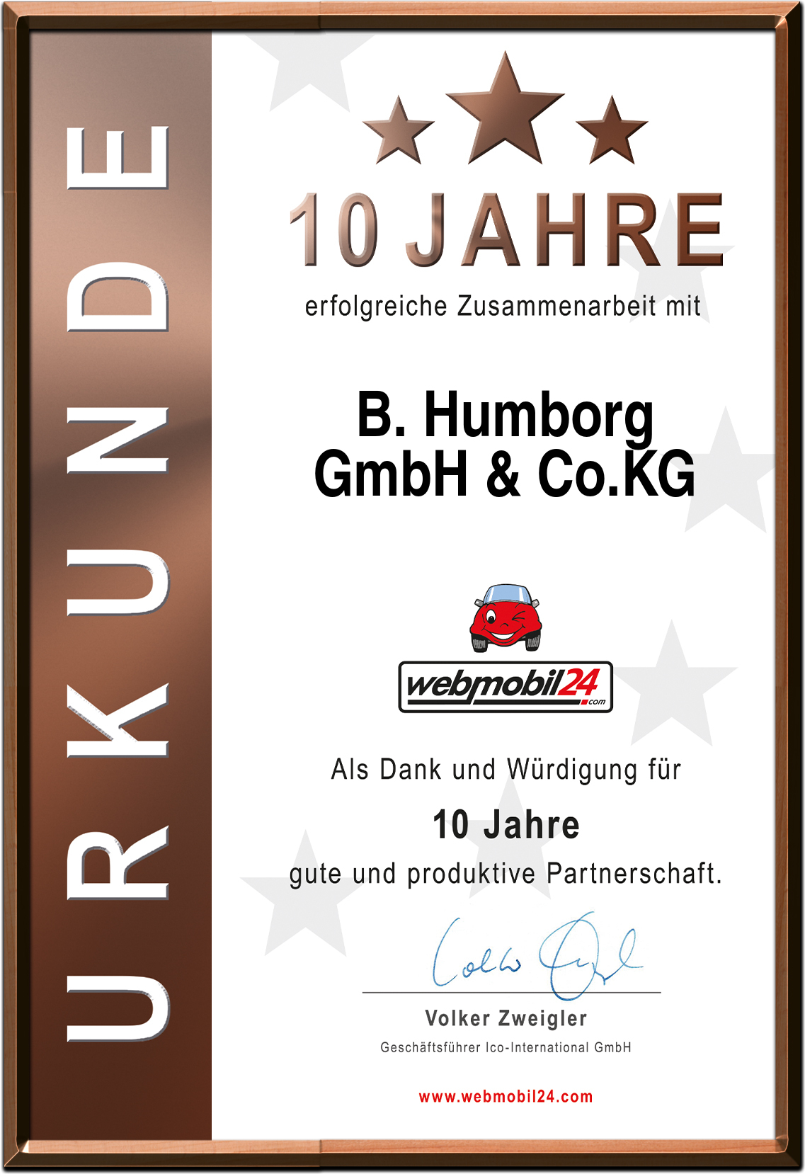 B. HumborgGmbH & Co.KG