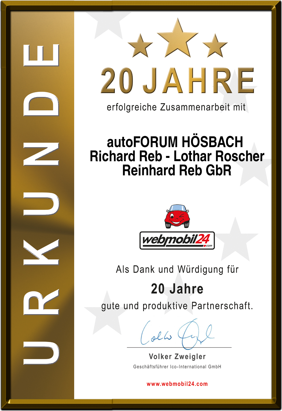 autoFORUM HÖSBACH Richard Reb - Lothar RoscherReinhard Reb GbR